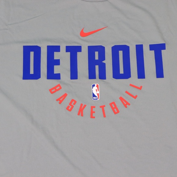 New Nike NBA Detroit Pistons Team Issued Shirt - Picture 3 of 3